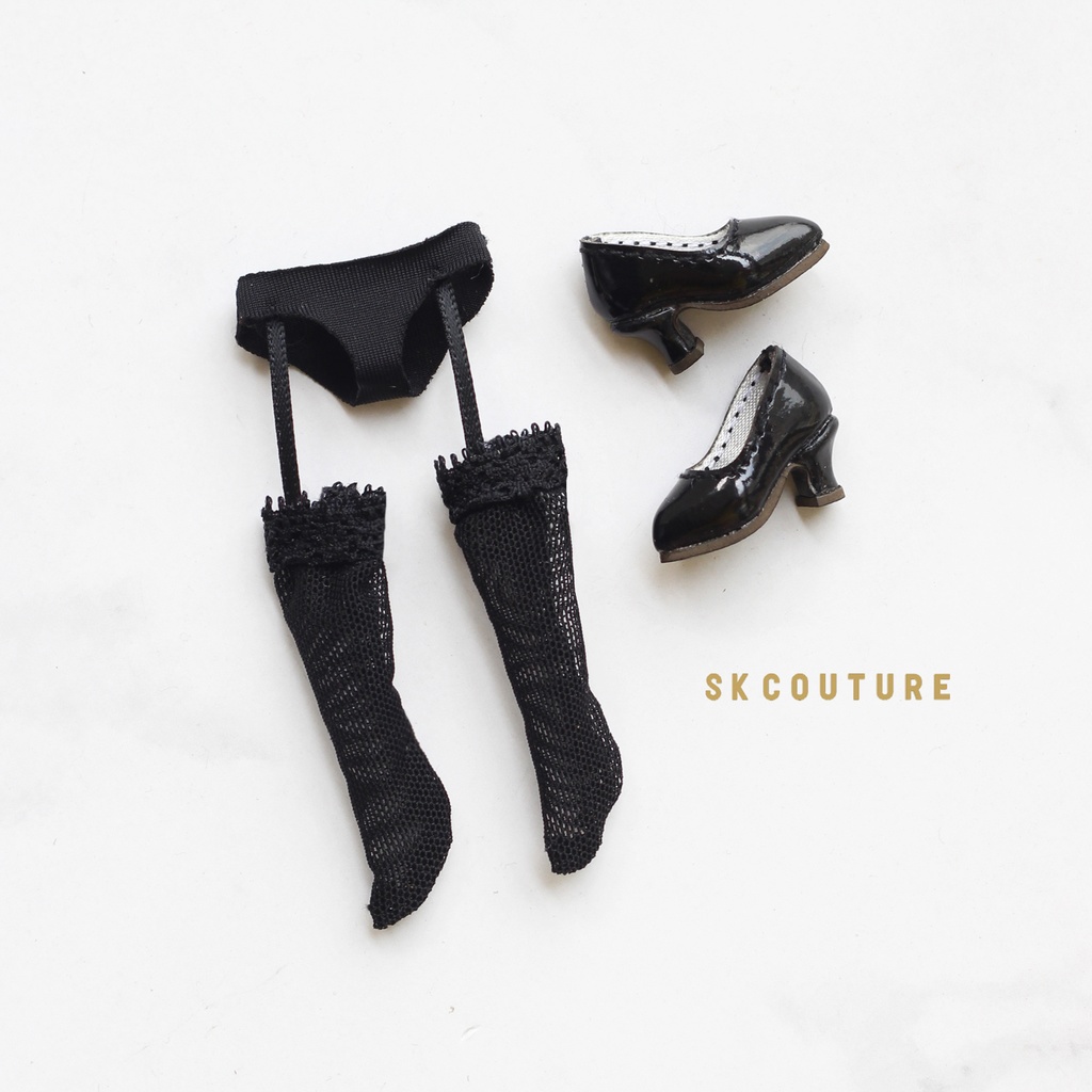 SK Couture 3pcs ガーターストッキング オビツ11 Piccodo 9 Obitsu 11