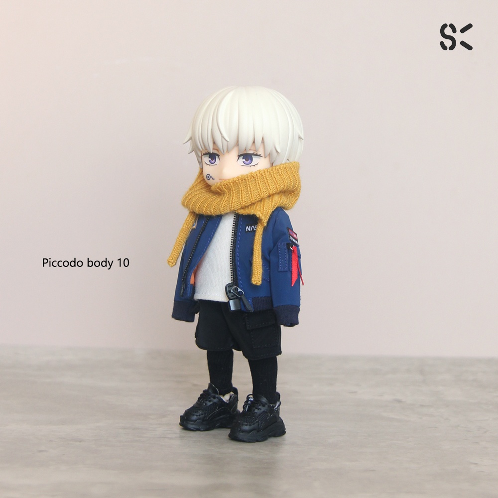 SK Couture ニット帽 スカーフ オビツ11 Piccodo 9,10, Obitsu 11