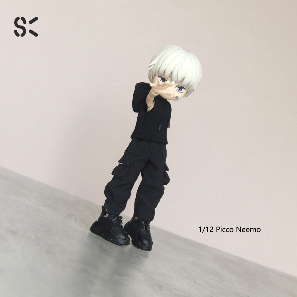 SK Couture 16-22cm Doll フライトジャケット スポーツシューズ Obitsu 22 Pico Neemo