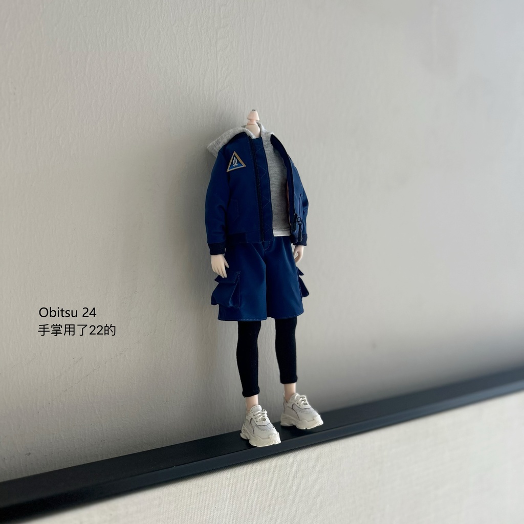 SK Couture 16-22cm Doll フライトジャケット スポーツシューズ Obitsu 22 Pico Neemo