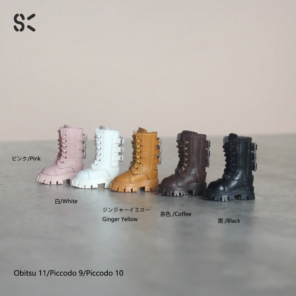 SK Couture カーゴブーツ オビツ11 Piccodo 9,10, Obitsu 11, 15-17cm doll