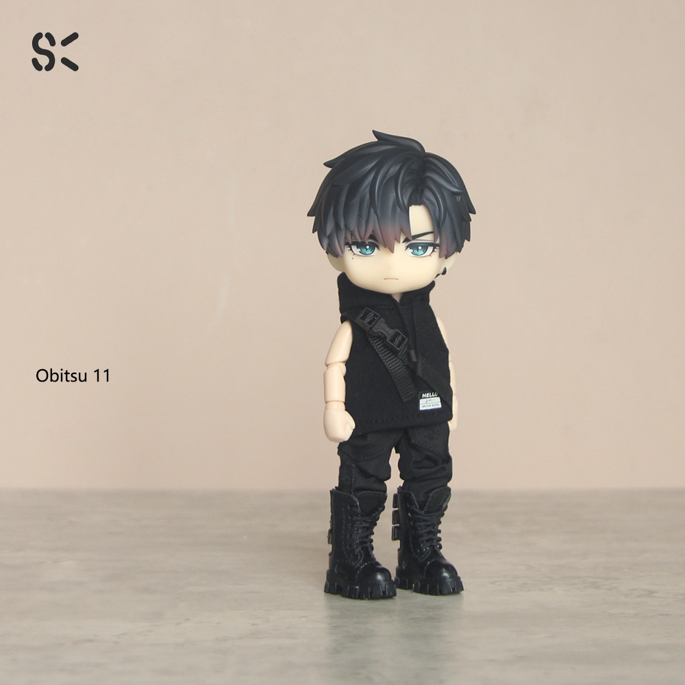 SK Couture カーゴブーツ オビツ11 Piccodo 9,10, Obitsu 11, 15-17cm doll