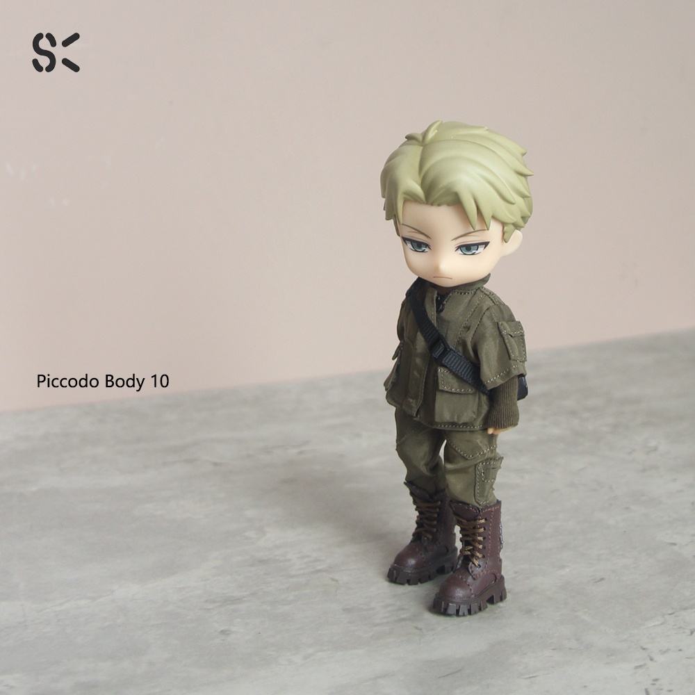 SK Couture カーゴブーツ オビツ11 Piccodo 9,10, Obitsu 11, 15-17cm doll