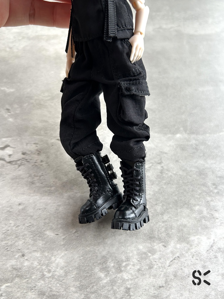 SK Couture カーゴブーツ オビツ11 Piccodo 9,10, Obitsu 11, 15-17cm doll