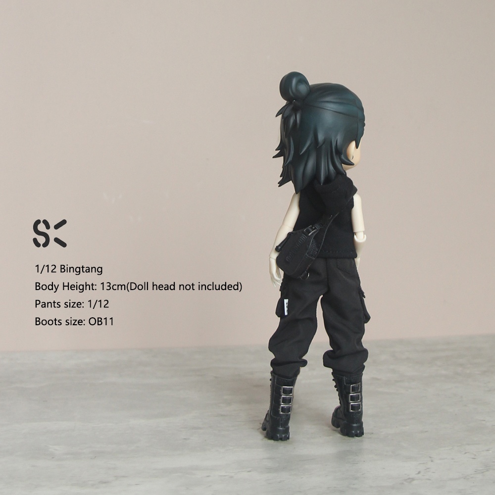 SK Couture カーゴブーツ オビツ11 Piccodo 9,10, Obitsu 11, 15-17cm doll