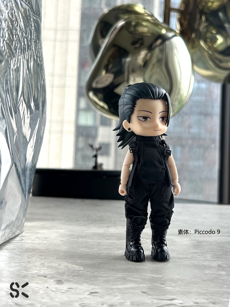 SK Couture カーゴブーツ オビツ11 Piccodo 9,10, Obitsu 11, 15-17cm doll