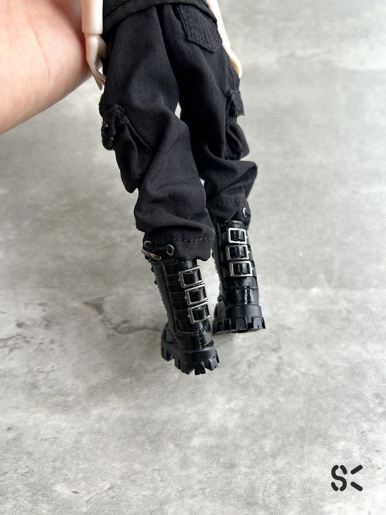 SK Couture カーゴブーツ オビツ11 Piccodo 9,10, Obitsu 11, 15-17cm doll