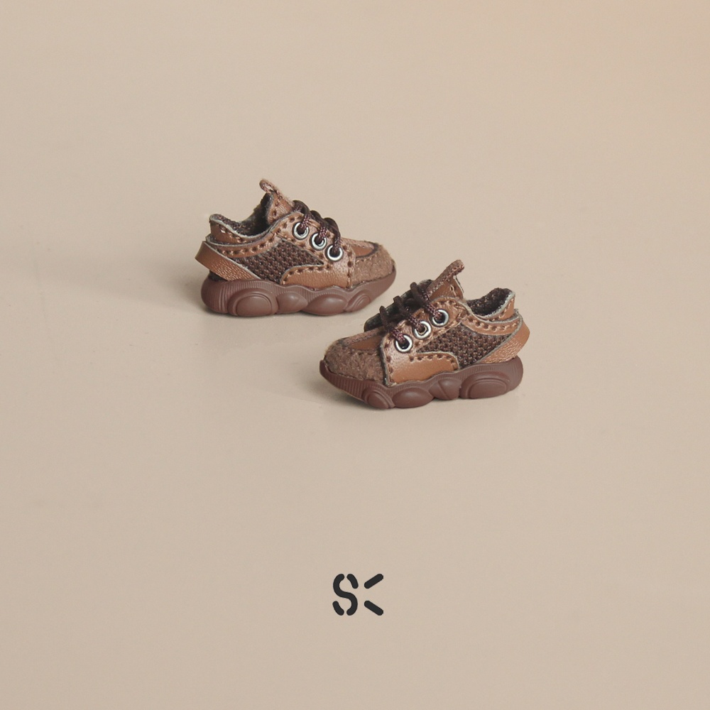 SK Couture クマのスニーカー オビツ11 Piccodo 9,10, Obitsu 11 1/12 UFDoll GSC Doll