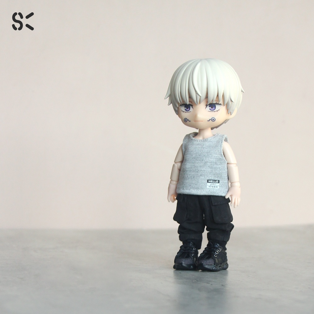 SK Couture クマのスニーカー オビツ11 Piccodo 9,10, Obitsu 11 1/12 UFDoll GSC Doll