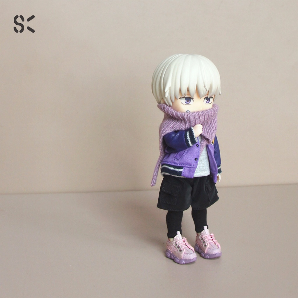 SK Couture クマのスニーカー オビツ11 Piccodo 9,10, Obitsu 11 1/12 UFDoll GSC Doll