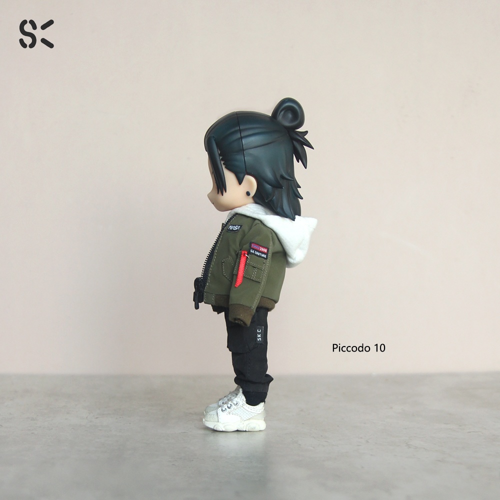 SK Couture OB11 Obitsu 11 オビツ11 Piccodo 10 黑パンツ Cargo Pants