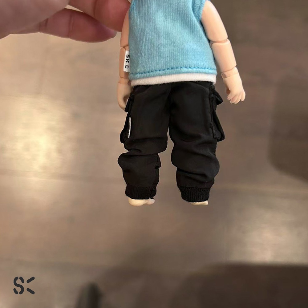 SK Couture OB11 Obitsu 11 オビツ11 Piccodo 10 黑パンツ Cargo Pants