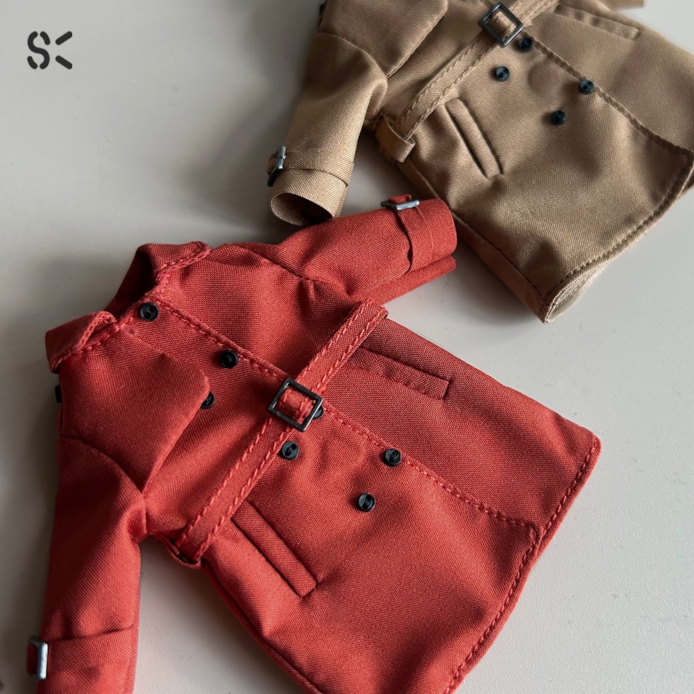 SK Couture ロングトレンチコート オビツ11 Piccodo 9,10, Obitsu 11 UFDoll