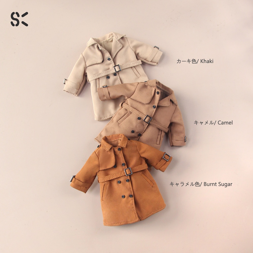 SK Couture ロングトレンチコート オビツ11 Piccodo 9,10, Obitsu 11 UFDoll