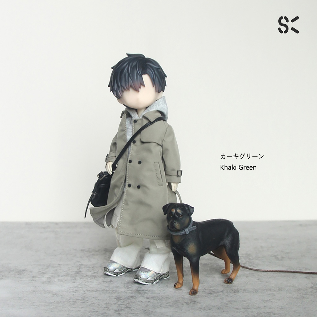 SK Couture ロングトレンチコート オビツ11 Piccodo 9,10, Obitsu 11 UFDoll