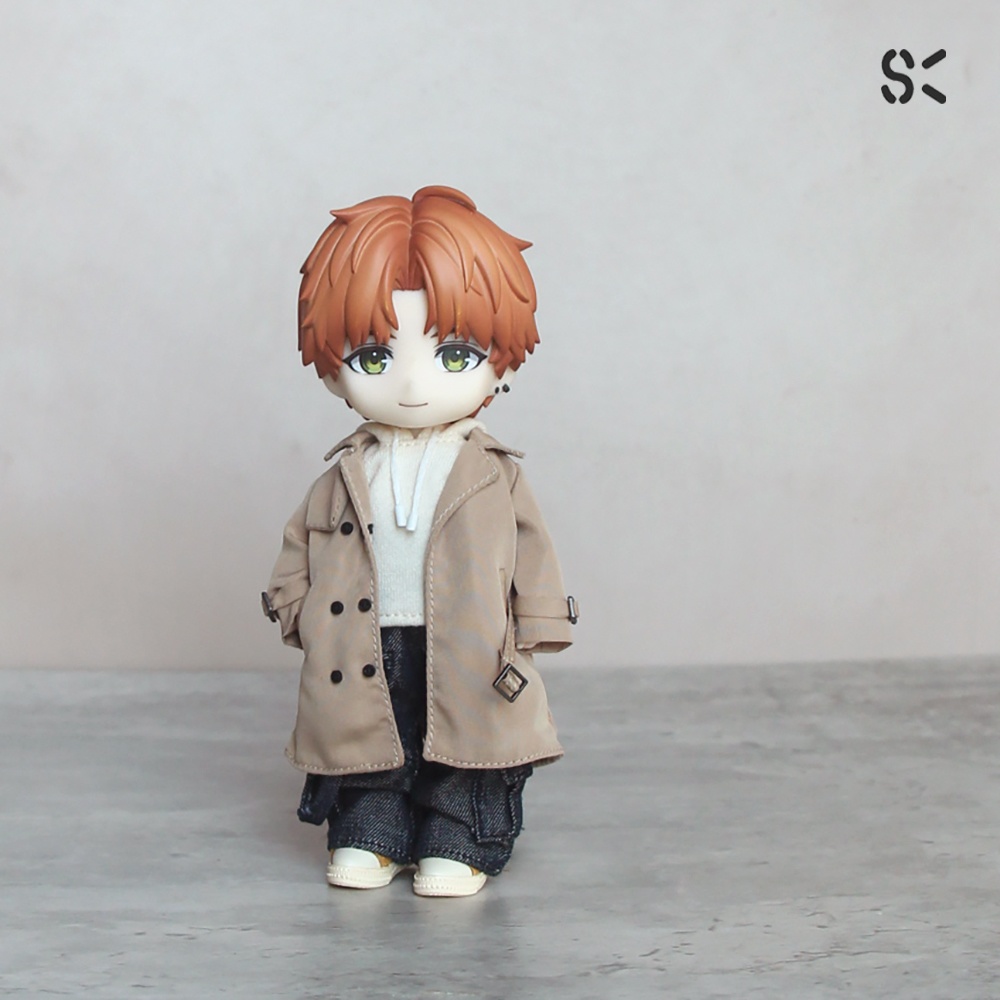 SK Couture ロングトレンチコート オビツ11 Piccodo 9,10, Obitsu 11 UFDoll