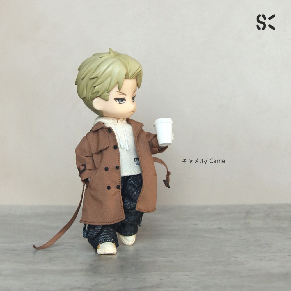 SK Couture ロングトレンチコート オビツ11 Piccodo 9,10, Obitsu 11 UFDoll