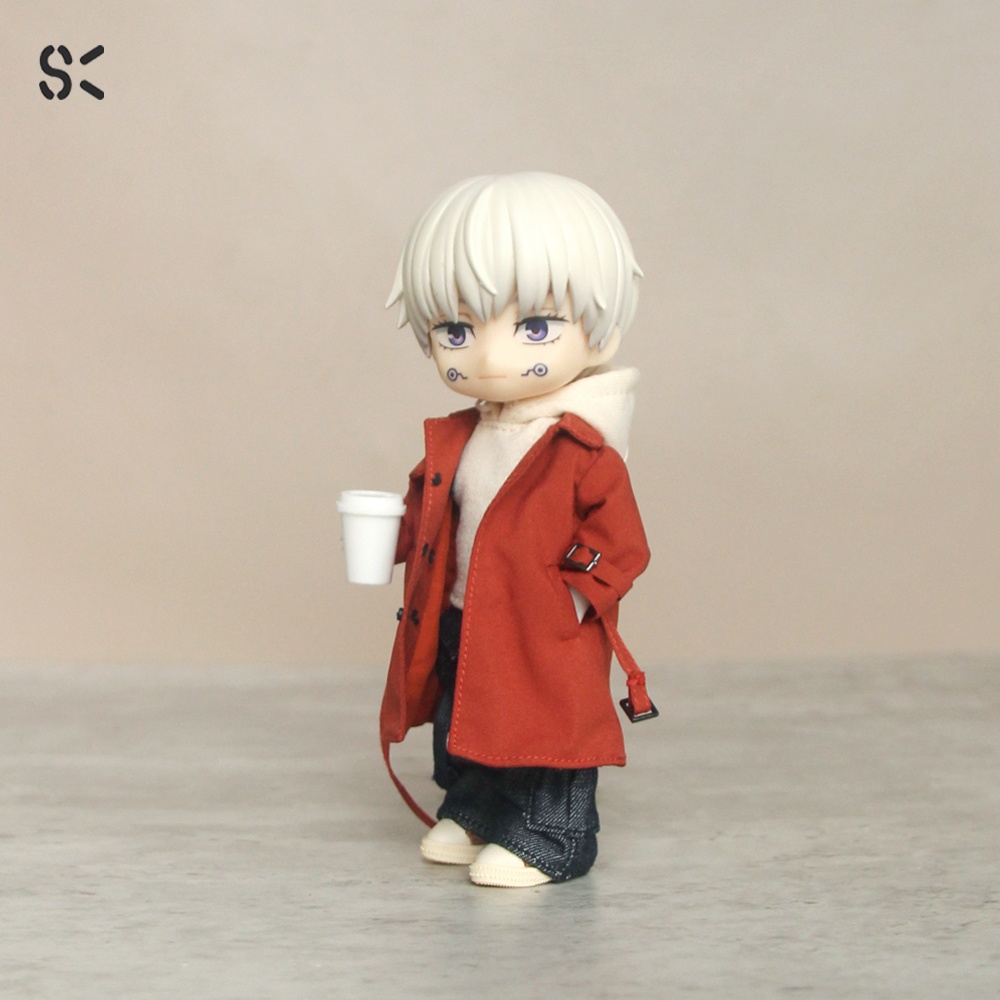 SK Couture ロングトレンチコート オビツ11 Piccodo 9,10, Obitsu 11 UFDoll