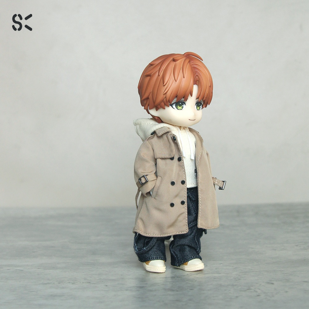 SK Couture ロングトレンチコート オビツ11 Piccodo 9,10, Obitsu 11 UFDoll