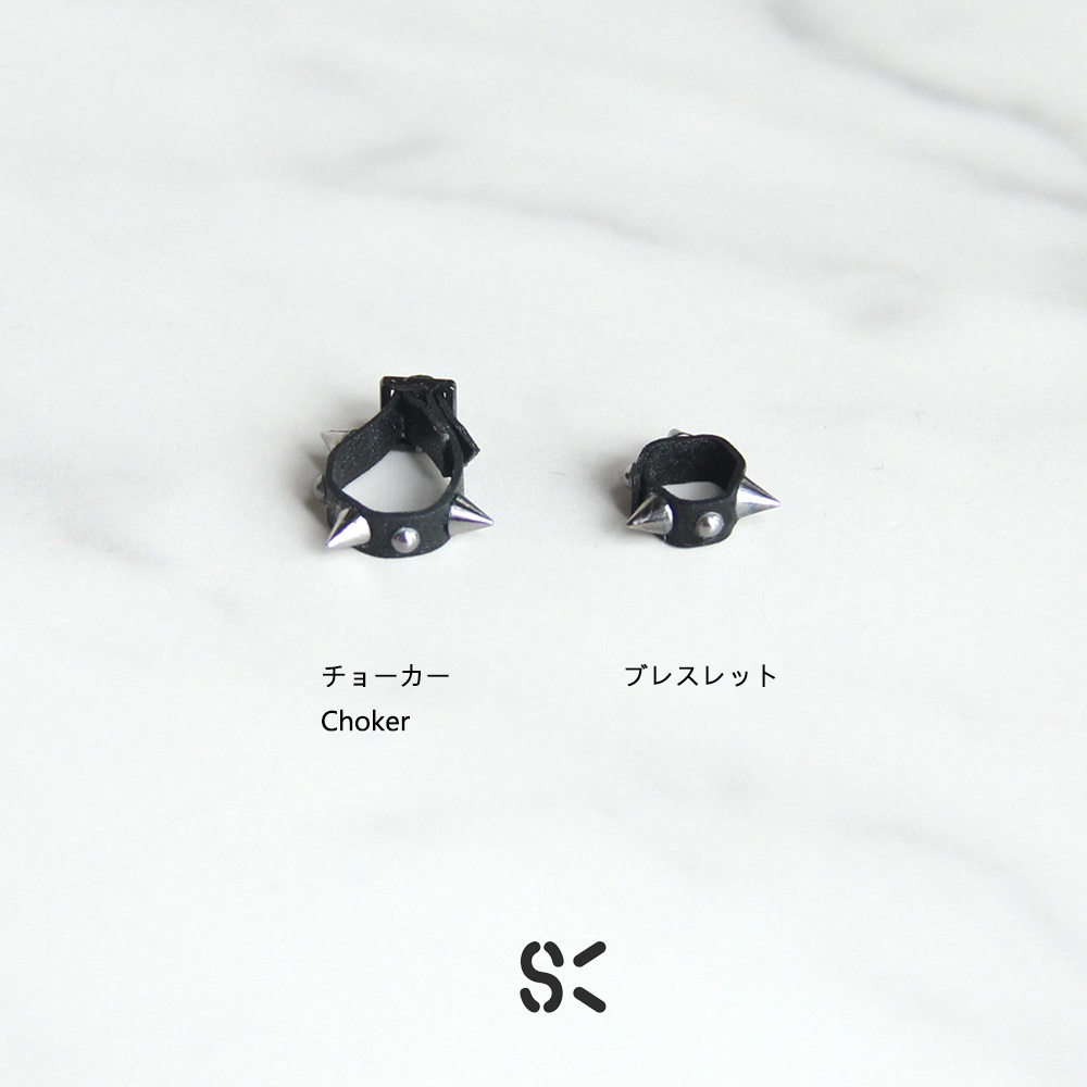 SK Couture チョーカー ブレスレット Choker オビツ11 Obitsu 11 Piccodo 9 10 GSC Doll Picco Neemo 西西里往事