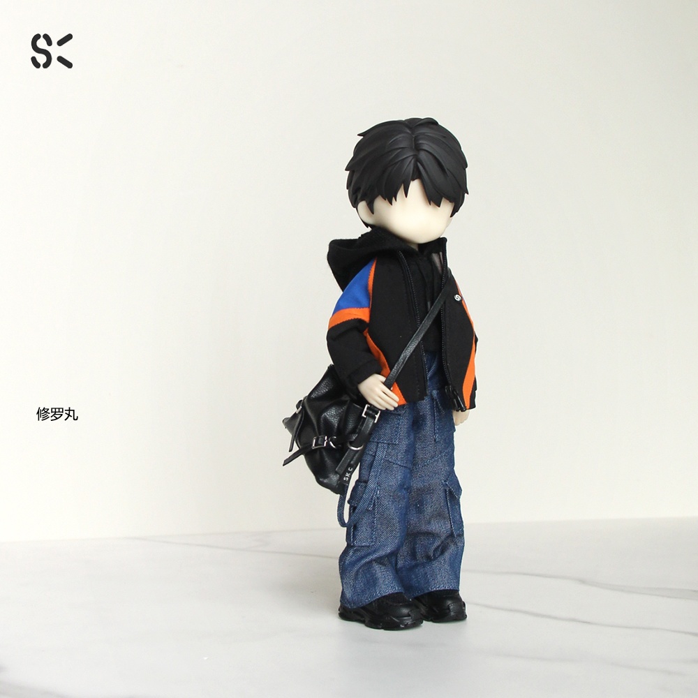 SK Couture ワイドレッグジーンズ 北冥8分 西西里往事