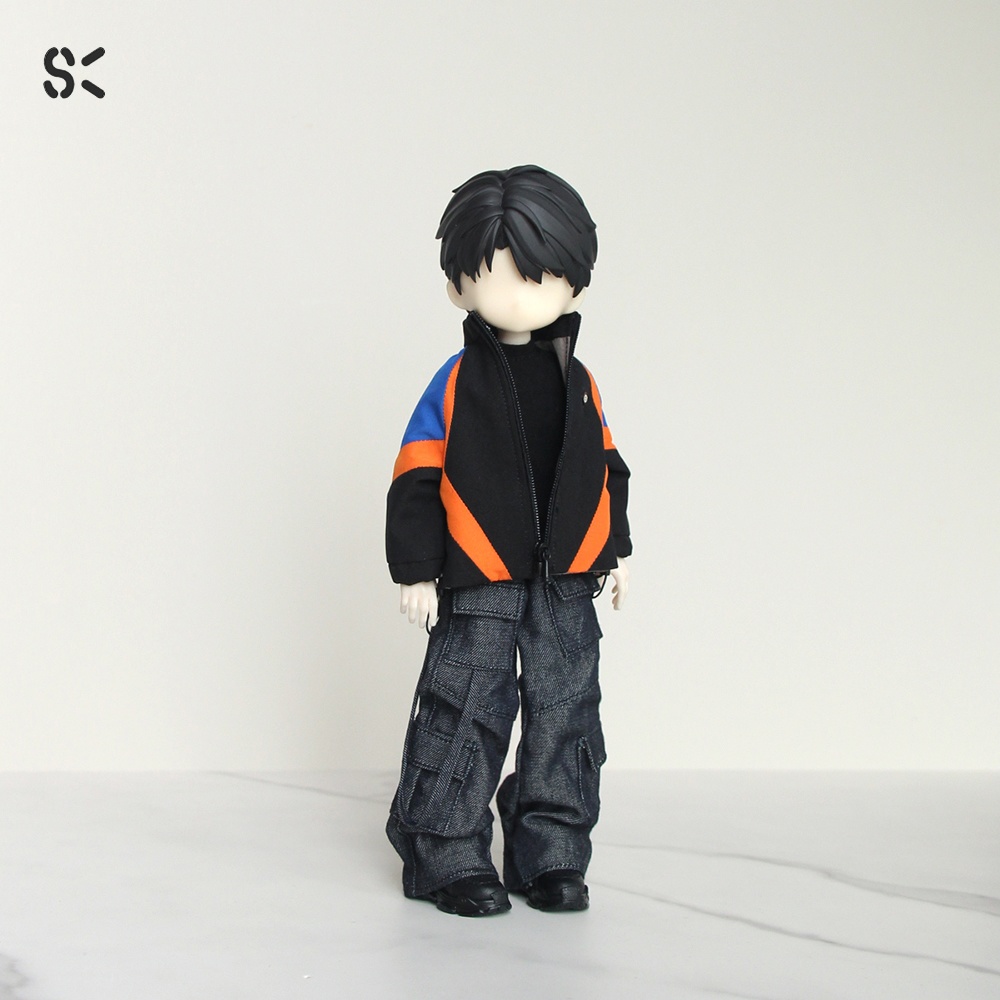 SK Couture ワイドレッグジーンズ 北冥8分 西西里往事