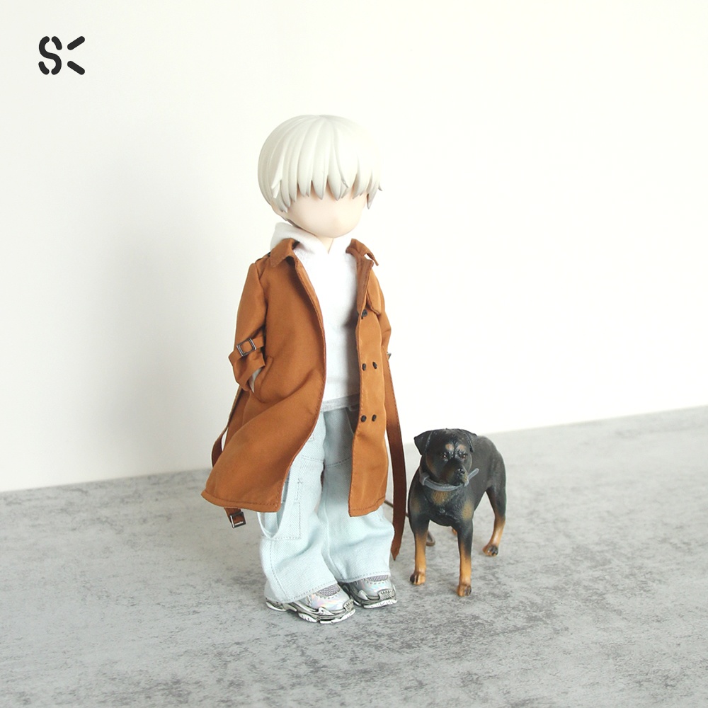 SK Couture ロングトレンチコート 阿巳3 西西里往事 北冥12 出逃