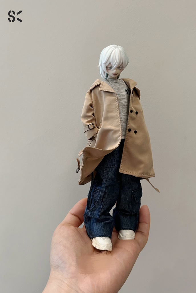 SK Couture ロングトレンチコート 阿巳3 西西里往事 北冥12 出逃