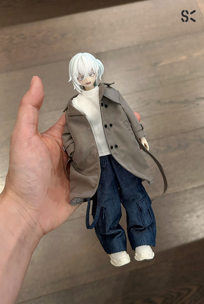 SK Couture ロングトレンチコート 阿巳3 西西里往事 北冥12 出逃