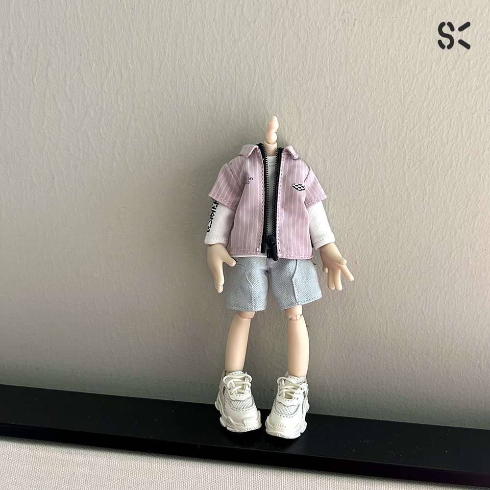 SK Couture ジッパー シャツ オビツ11 OB11 Piccodo 9 10 Pico Neemo D男 西西里往事 北冥8