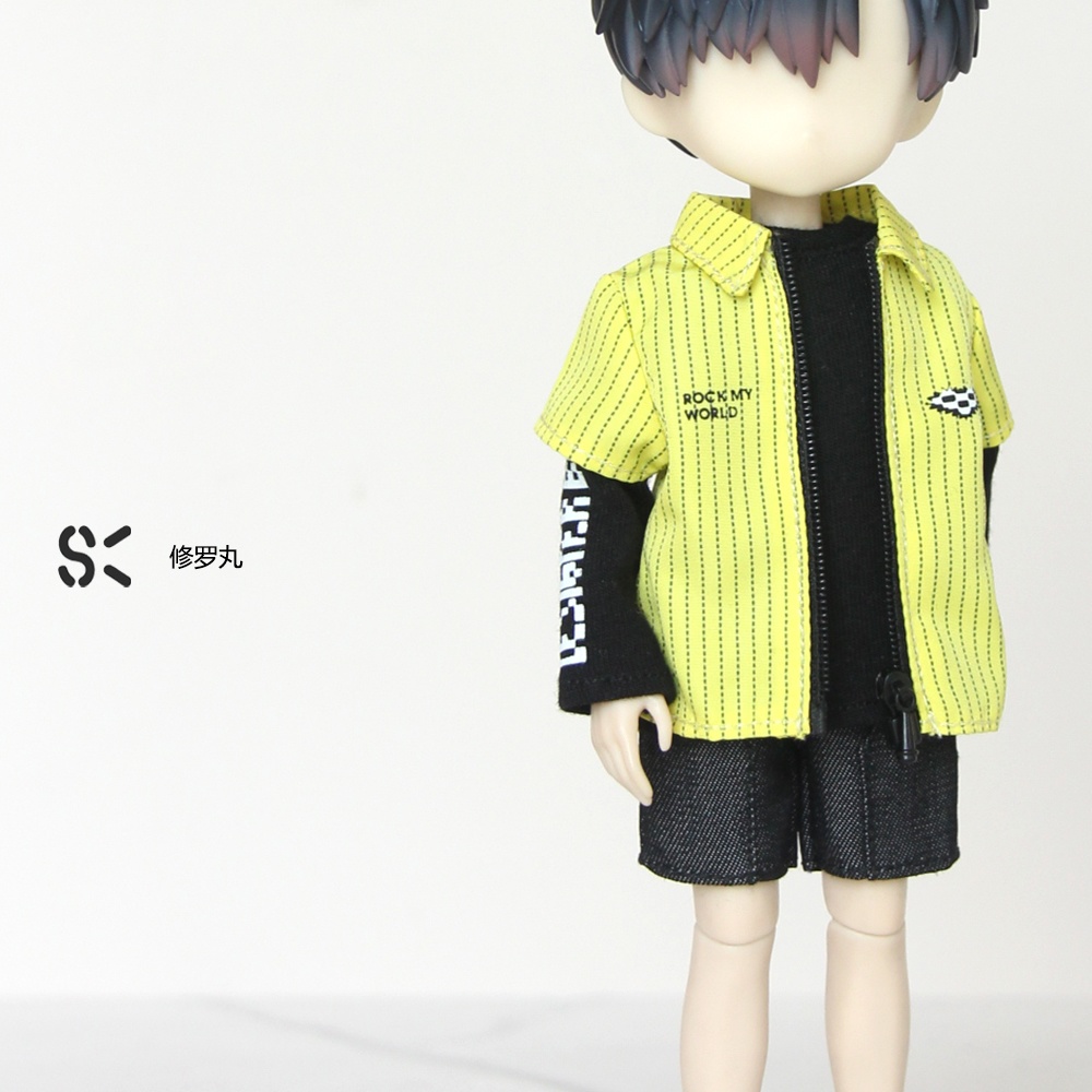 SK Couture ジッパー シャツ オビツ11 OB11 Piccodo 9 10 Pico Neemo D男 西西里往事 北冥8