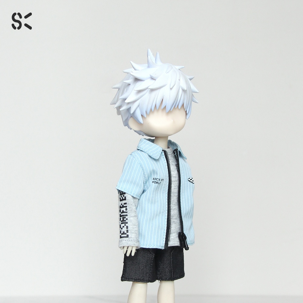 SK Couture ジッパー シャツ オビツ11 OB11 Piccodo 9 10 Pico Neemo D男 西西里往事 北冥8