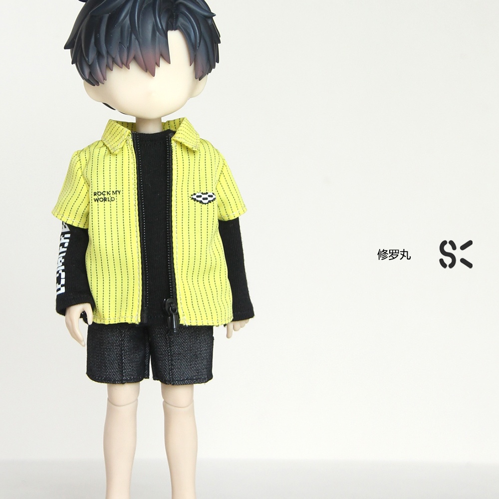 SK Couture ジッパー シャツ オビツ11 OB11 Piccodo 9 10 Pico Neemo D男 西西里往事 北冥8