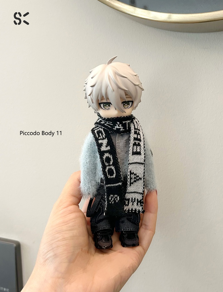 SK Couture マフラー オビツ11 OB11 Piccodo 9 10 Pico Neemo D男 扎克事件 西西里往事 北冥8