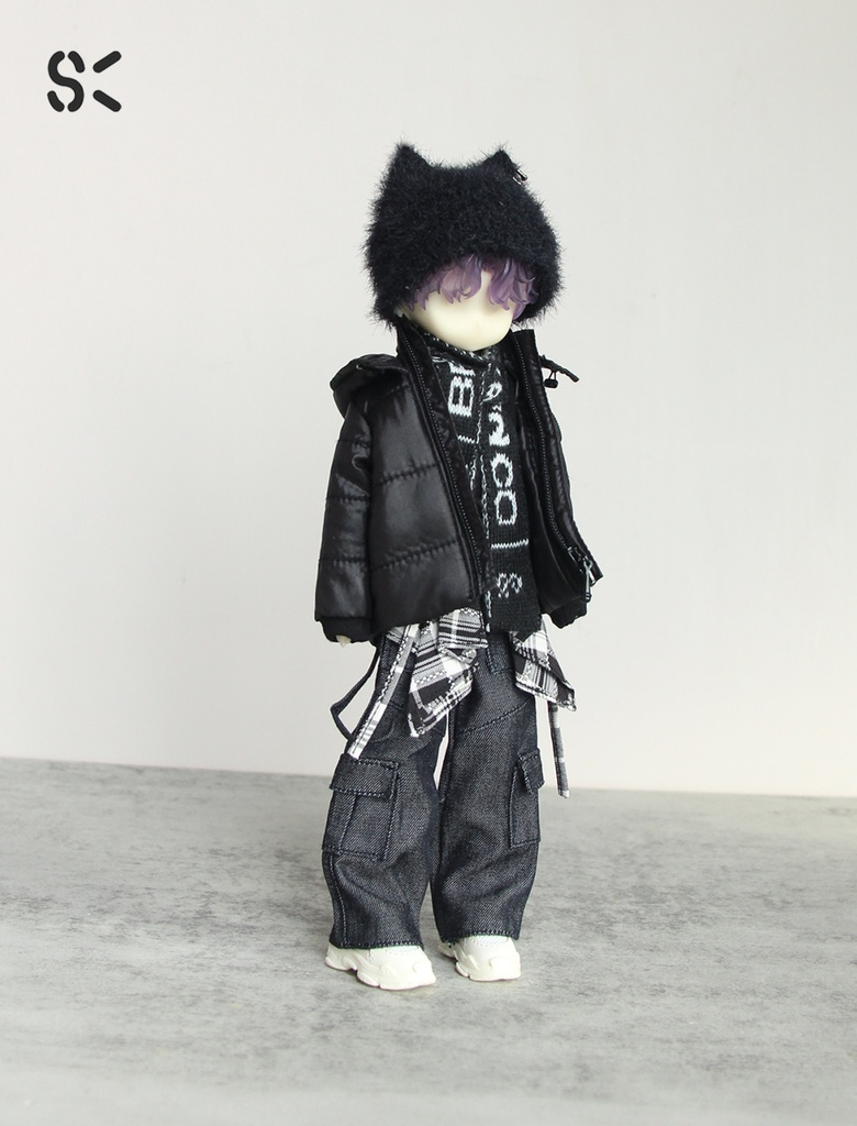 SK Couture ダウンジャケット 扎克事件 西西里往事 北冥12分 阿巳3 北冥8