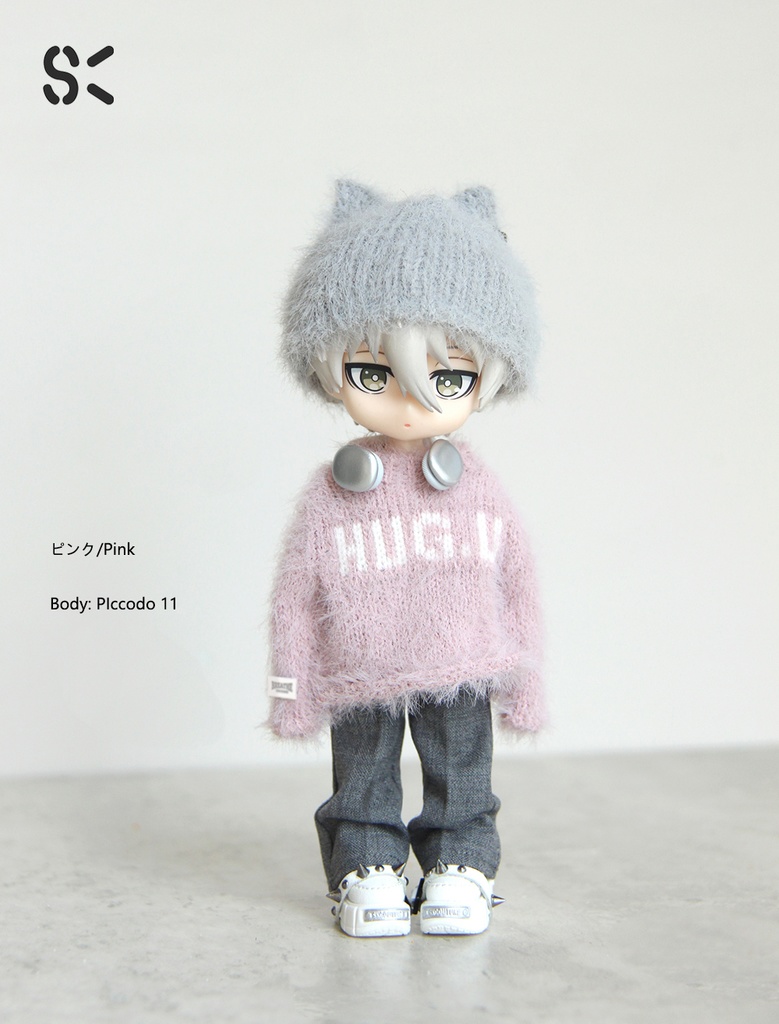 SK Couture プルオーバーセーター オビツ11 ob11 Obitsu 11 Piccodo 9,10, 11 Pico Neemo D男