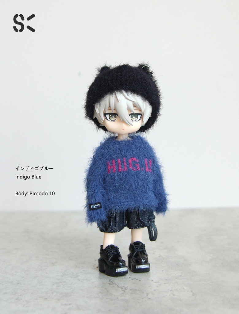 SK Couture プルオーバーセーター オビツ11 ob11 Obitsu 11 Piccodo 9,10, 11 Pico Neemo D男