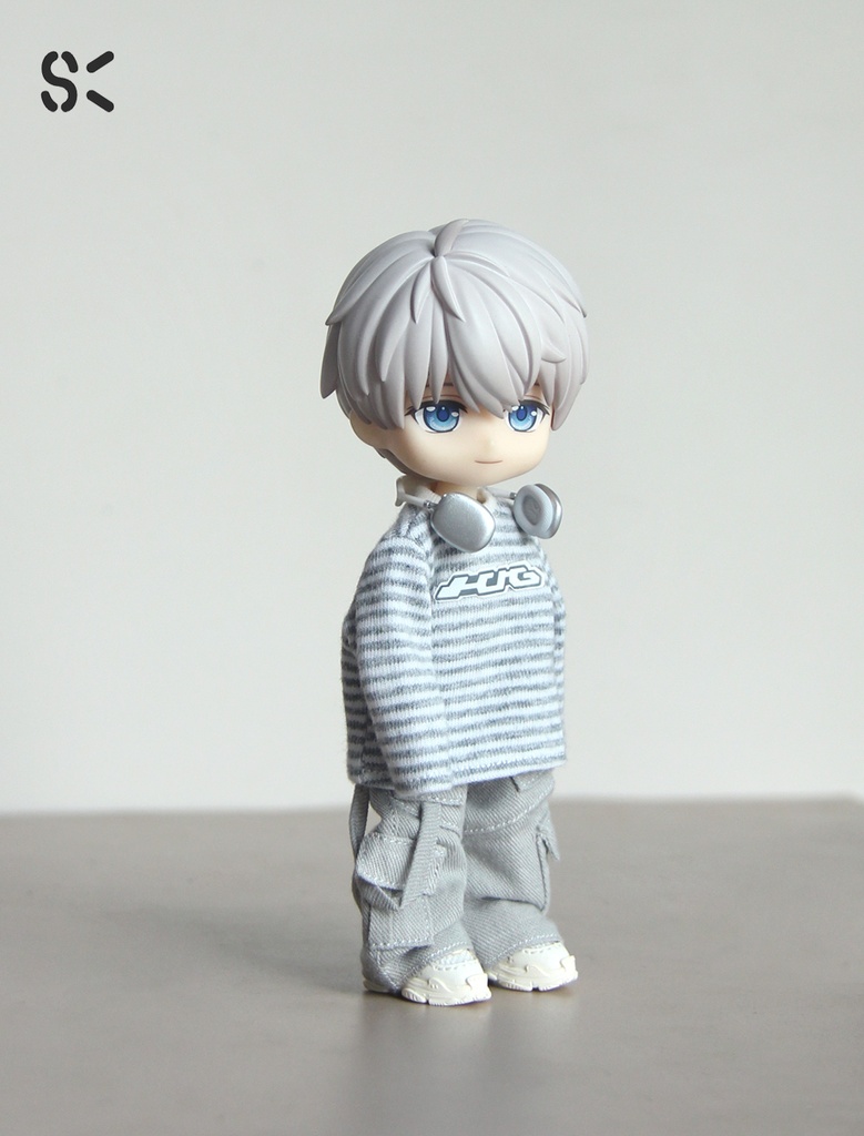 SK Couture ストライプ長袖 T シャツ OB11 オビツ11 Piccodo 9,10, 11, Obitsu 11 Pico Neemo D男