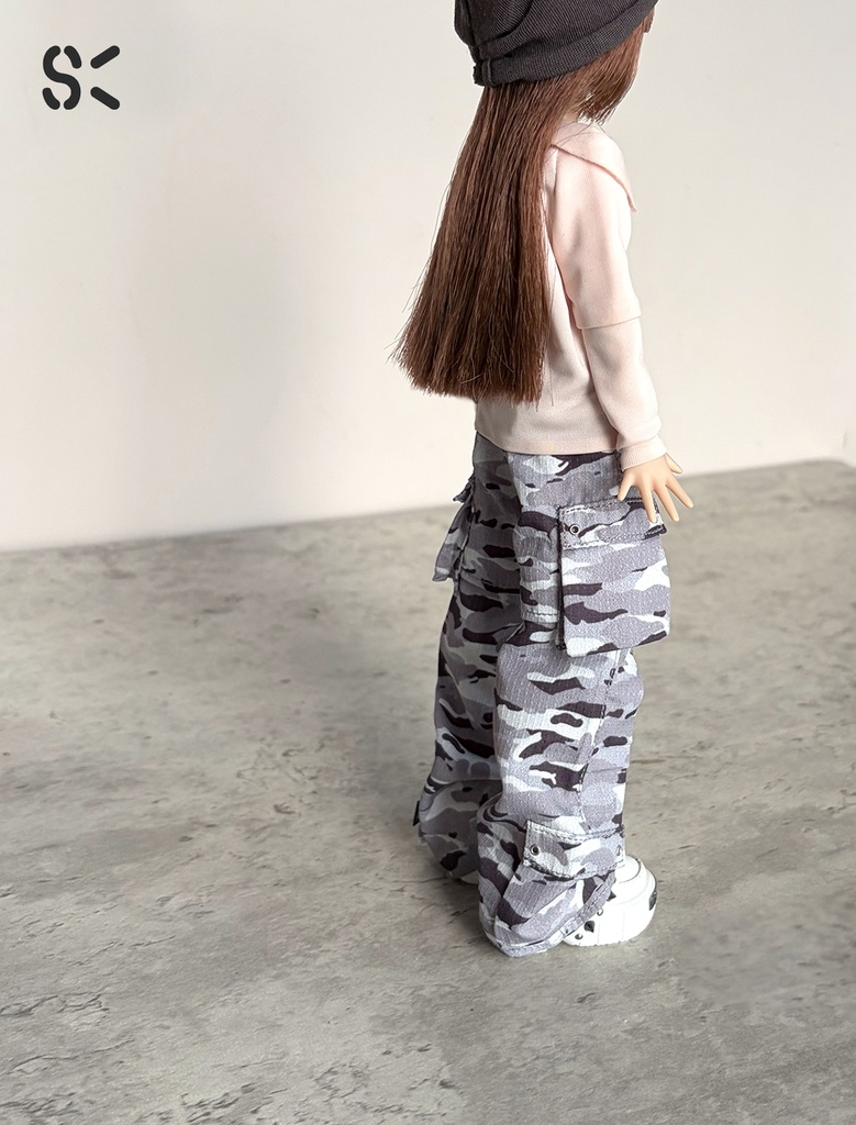 SK Couture 2WAY ワークパンツ 扎克事件 西西里往事 北冥12分 阿巳3 北冥8 Azone Obitsu 22 24
