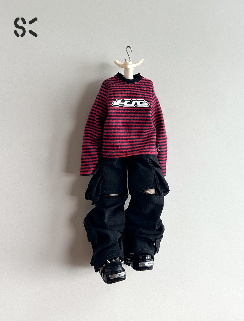 SK Couture 2WAY ワークパンツ 扎克事件 西西里往事 北冥12分 阿巳3 北冥8 Azone Obitsu 22 24