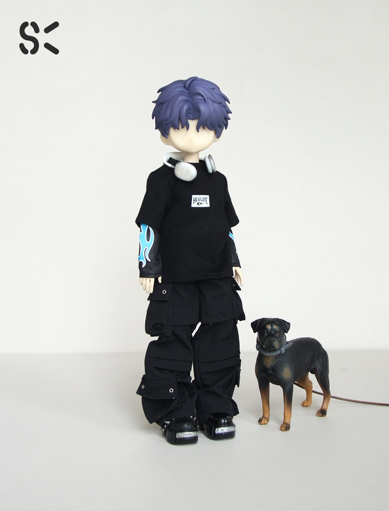 SK Couture 重ね着風長袖 T シャツ OB11 Piccodo 9,10, 11, Obitsu 11 扎克事件 西西里往事 北冥12分 阿巳3 北冥8