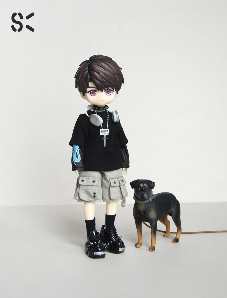 SK Couture 重ね着風長袖 T シャツ OB11 Piccodo 9,10, 11, Obitsu 11 扎克事件 西西里往事 北冥12分 阿巳3 北冥8