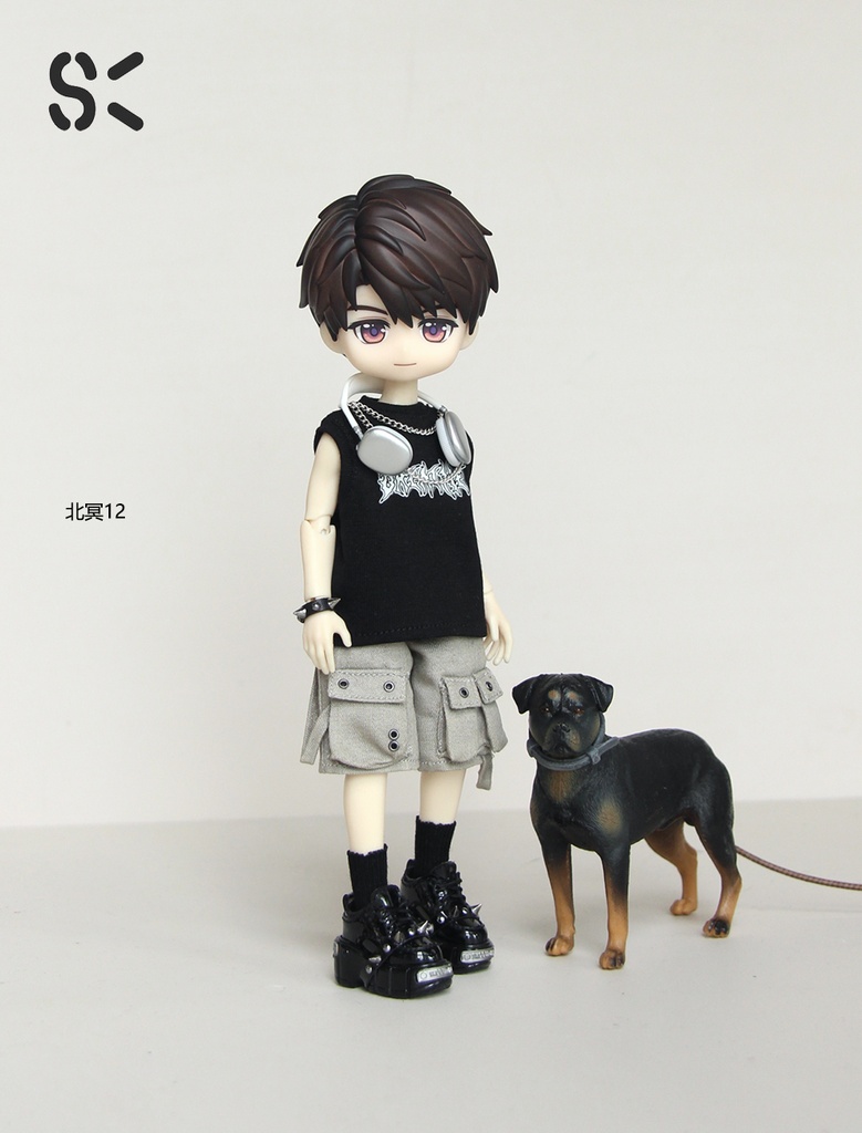 SK Couture ノースリーブ T シャツ OB11 Piccodo 9,10, 11, Obitsu 11 扎克事件 西西里往事 北冥12分 阿巳3 北冥8