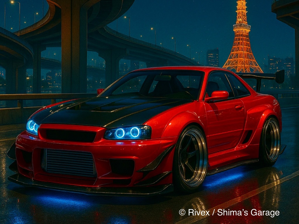 Midnight Highway Series Vol.2 - R34 Tokyo Blaze
