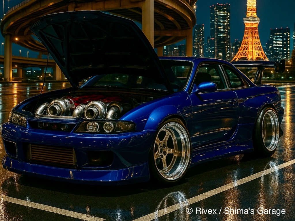 Midnight R33 - Tokyo Boost Inferno