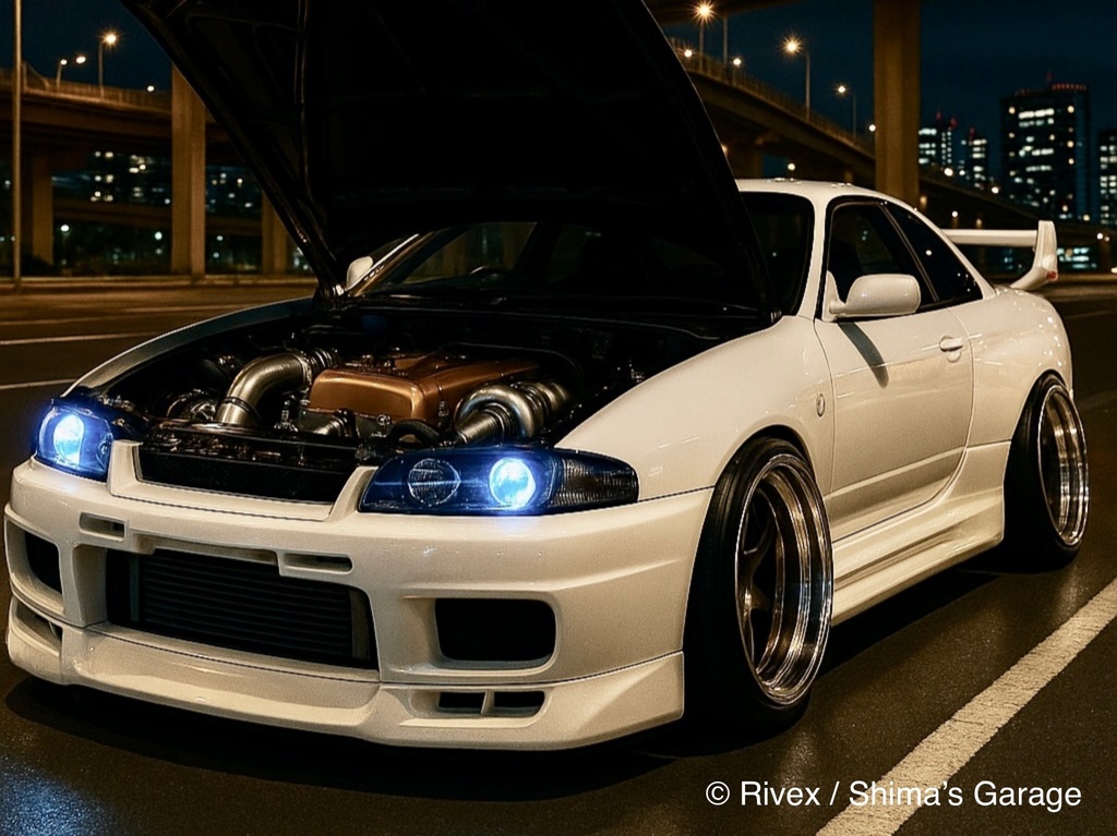 Midnight R33 - Blue Gaze Reactor