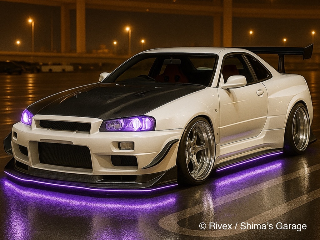 Midnight R34 - Wide Style Edition