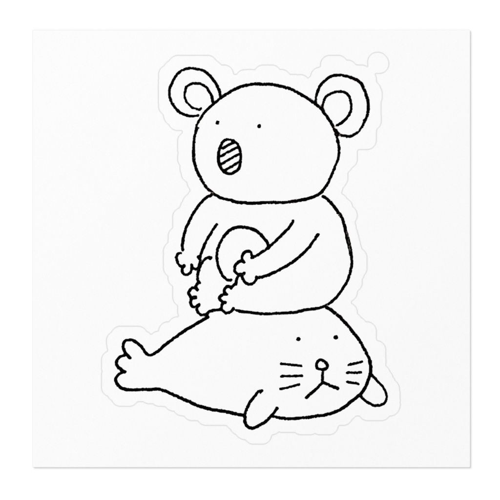 にちじょうこあら すてっかー