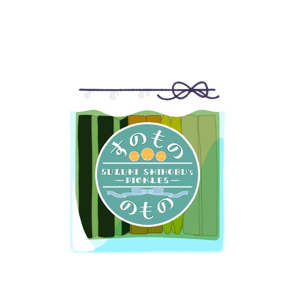 鈴姫荵*すのもののものロゴアクキー