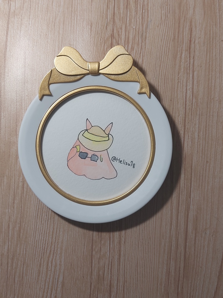 【まちゅむら祭06】原画丸タイプ【額縁あり】